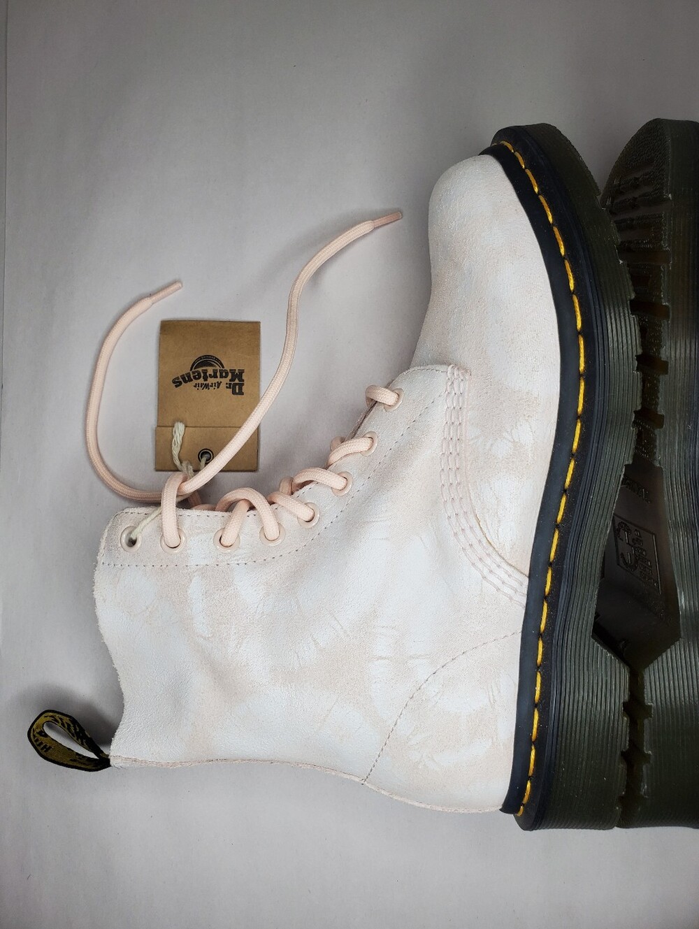 NWT Dr Marten's  1460 Pascal Tie Dye Suede Lace Up Boots Size 7 - Picture 7 of 11